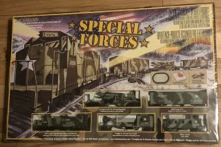 Bachmann Special Forces Us Army Ho Scale Train Set W/e - Z Track