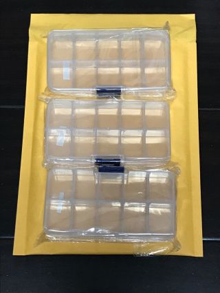 Fig - Ptb X 3: Accessory Organizer Case X 3 For 1/12 Scale Action Figures