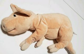 14” Gund Arnold Pig Animated Snoring Talking Breathing Plush Stuffed Animal