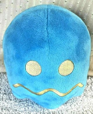 Legendary Pac - Man 5  X 5 " Licensed Blue Ghost Plush Stuffed Soft Toy Usa