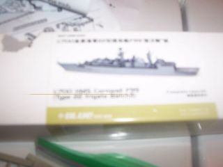 1/700 Scale Resin British Frigate HMS Campbelltown And HMS Cornwall 5