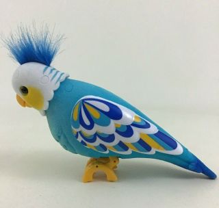 Cleverkeet Little Live Pets Talking Interactive Robot Bird Toy With Batteries
