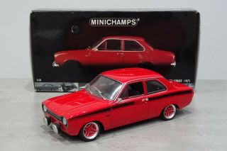 1:18 Minichamps Ford Escort Mk1 Street - 1971 Mexico Modified Tuning Project