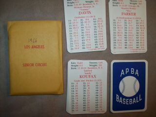 1966r Apba Baseball Cards Complete - 1993 Printing