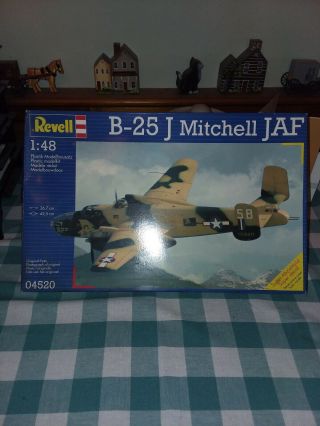 Revell Germany B - 25j Jaf Mitchell Bomber 1/48 Scale Model 04520