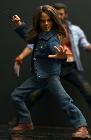 Custom 1/6 scale Logan Wolverine and Laura from Logan movie 3