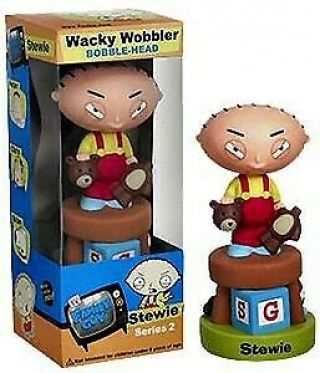 Funko 08078 Family Guy Series 2 Stewie Wacky Wobbler Bobble Head Pop Culture