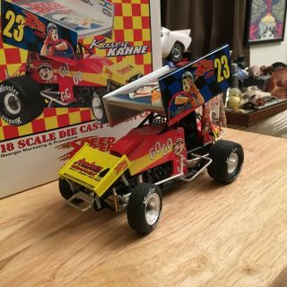 Speed Racer Kasey Kahne 1:18 Scale Die Cast Sprint Car In Exceptional