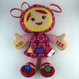 Fisher Price Team Umizoomi Millie Girl Plush 12 " Talking And Interactive