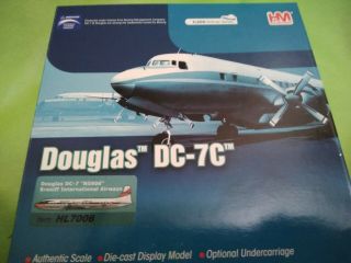 Hobby Master 1/200 Braniff International Airways Douglas Dc - 7c N5906 Hl7006