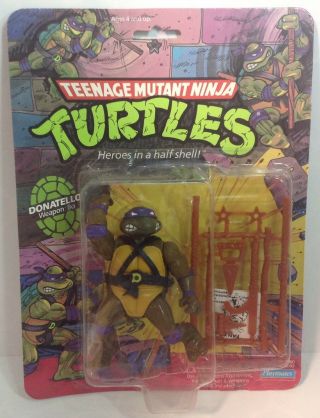1988 Teenage Mutant Ninja Turtles Tmnt Donatello Figure Playmates
