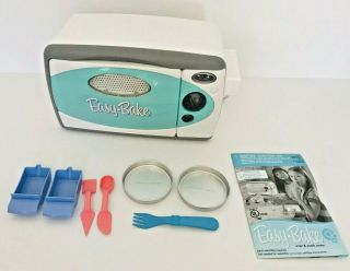 Easy Bake Oven Teal & White With Accessories