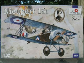 Amodel 1/32 Nieuport 16c Albert Ball 3201