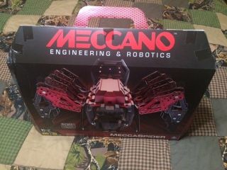 Meccano Erector Meccaspider Robot Kit For Kids To Build Stem Programmable
