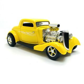 Ertl 1934 Ford Street Rod John Force 3 - Window Coupe 1:18 Diecast American Muscle