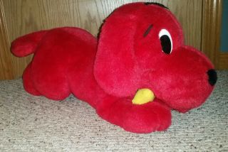 LARGE JUMBO 2000 scholastic Clifford The Big Red Dog plush stuffed animal 23 in 2