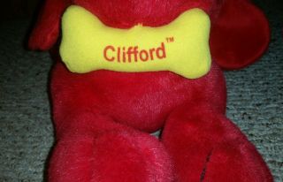 LARGE JUMBO 2000 scholastic Clifford The Big Red Dog plush stuffed animal 23 in 4