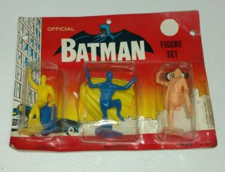 1966 Ideal Official Batman Figure Set