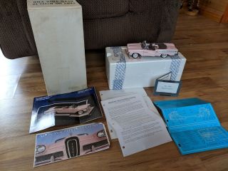 Franklin 1958 Edsel Citation 1:24 Die - Cast Car W/box & Papers