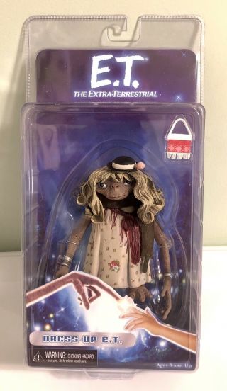 Neca E.  T.  The Extra - Terrestrial - Dress Up Et 4 " Inch Action Figure Moc