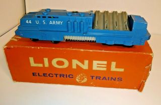 Postwar Lionel 44 Us Army Mobile Missile Launcher With Box