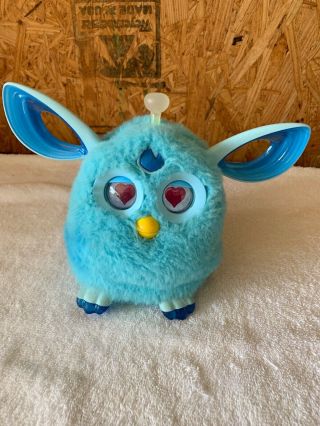 2016 Hasbro Teal Blue Furby Connect Interactive Toy no mask Very 5