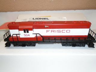 O Scale Lionel 6 - 18504 Frisco Gp - 7 Diesel Locomotive - Ff 504