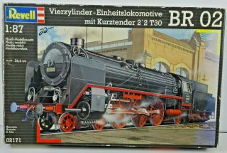 Br 02 German Train Model Revell 02171 1/87 Scale Missing Decals