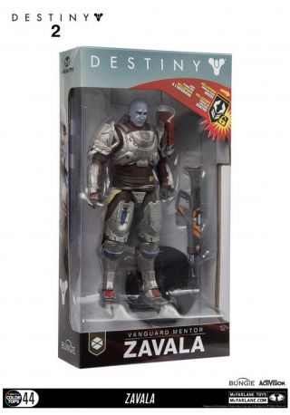 Destiny 2 - Vanguard Mentor Zavala 7 Inch Action Figure - Hellspawn Emblem Code