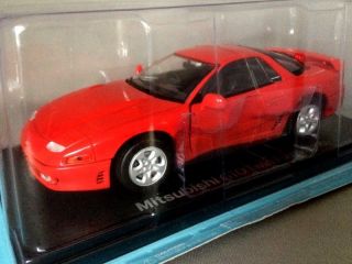 Mitsubishi Gto Twin Turbo [1990] 1st 3000gt Z16a 1:24 Die - Cast Scale Model Red