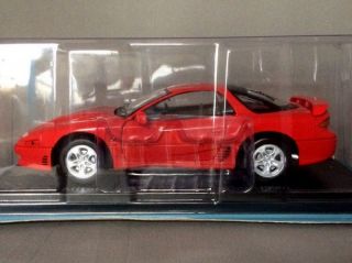 Mitsubishi GTO Twin Turbo [1990] 1st 3000GT Z16A 1:24 Die - cast Scale Model Red 2