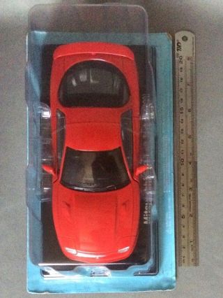 Mitsubishi GTO Twin Turbo [1990] 1st 3000GT Z16A 1:24 Die - cast Scale Model Red 4