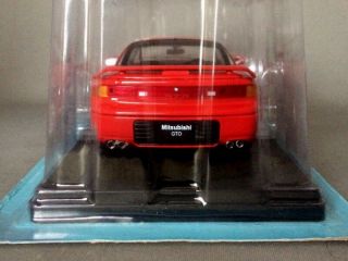 Mitsubishi GTO Twin Turbo [1990] 1st 3000GT Z16A 1:24 Die - cast Scale Model Red 6