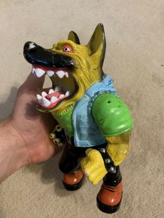 Sugar Tooth Muscle Mutts Action Figure Toy 1995 Street Wise Sharks 2