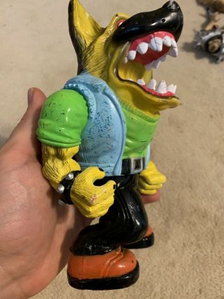 Sugar Tooth Muscle Mutts Action Figure Toy 1995 Street Wise Sharks 6