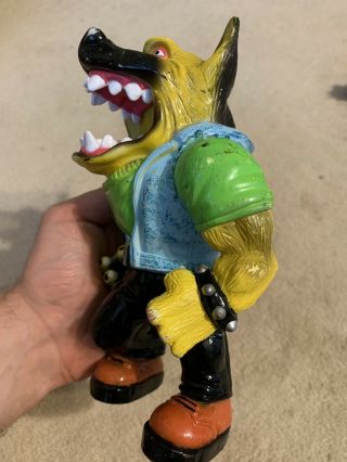 Sugar Tooth Muscle Mutts Action Figure Toy 1995 Street Wise Sharks 8