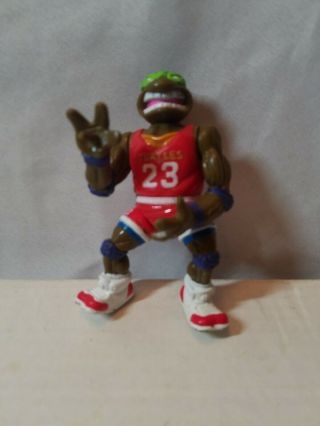Vtg.  Rare Tmnt Michael Jordan Basketball Donatello Ninja Turtle 1991