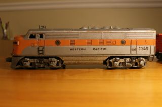 Lionel 2345 Western Pacific F3 Aa Diesel Locomotive Set/box
