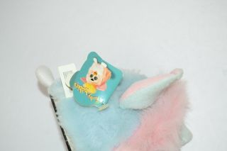 Vintage 1999 Furby 70 - 940 Blue/White/Pink Green Eyes Tag NOT 5