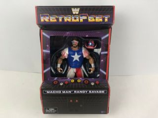 Macho Man Randy Savage Wwe Mattel Elite Retrofest Action Figure Gamestop Exc