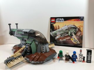 Lego Star Wars 6209 Slave 1 Adult Owned 100 Complete W Minifigures