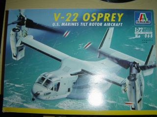 Italeri V - 22 Osprey U.  S.  Marines Tilt Rotor Aircraft