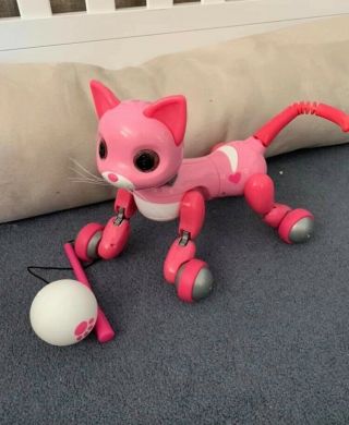 Zoomer Kitty Interactive Cat - Pink Kids Toy