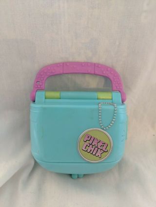 Pixel Chix Love To Shop Mall Purse Interactive Electronic Store Restaurant Blue