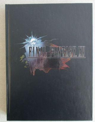2016 Piggyback Final Fantasy Xv The Complete Official Guide Collectors Edition