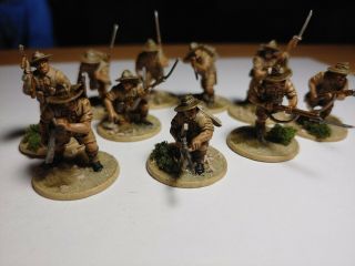 Bolt Action Warlord Games Australian 8th Army Infantry Section 2