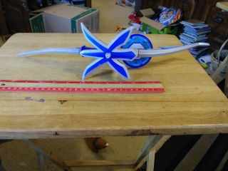 Power Rangers Samurai Blue Ranger Hydro Bow Toy Weapon Cosplay 2011 Af