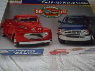Ford F150 Pickup Combo Kit,  Revell - Monogram 85 - 7654,  1:25.  Box Opened/complete.