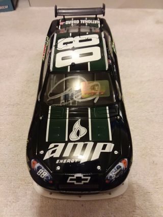 Dale Earnhardt Jr 88 Amp Energy/get On The 88 Autographed 2009 Impala Ss 1:24th