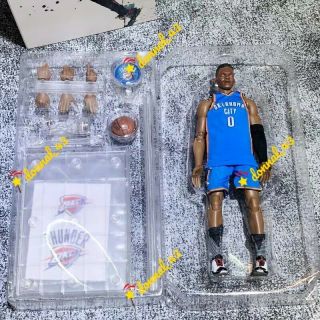 Nba Oklahoma City Thunder Russell Westbrook 1:9 Scale 9 Inch Action Figure Nib